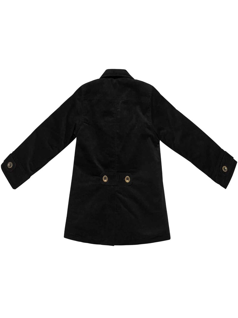 Veste Caban   Velours   Unisexe  NOTTING HILL - 'LA FAUTE A VOLTAIRE' Gris Rouge Noir - Kiabi