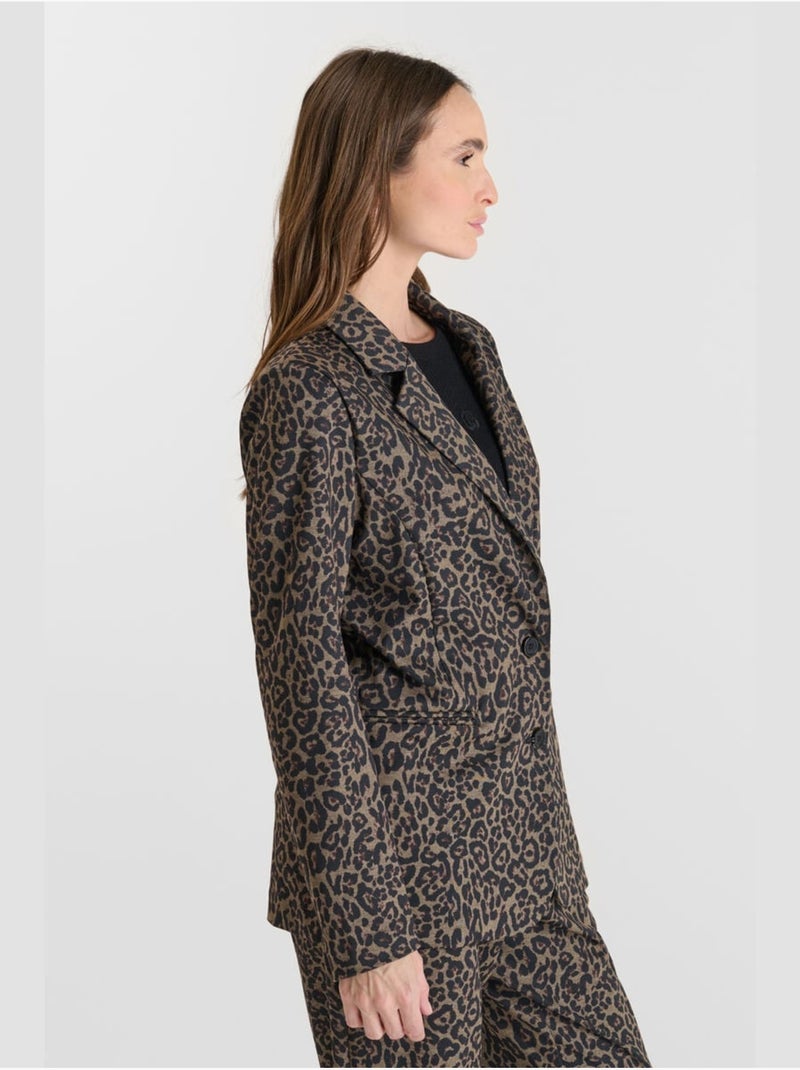 Veste CALOUN 'Le Temps Des Cerises' Marron - Kiabi