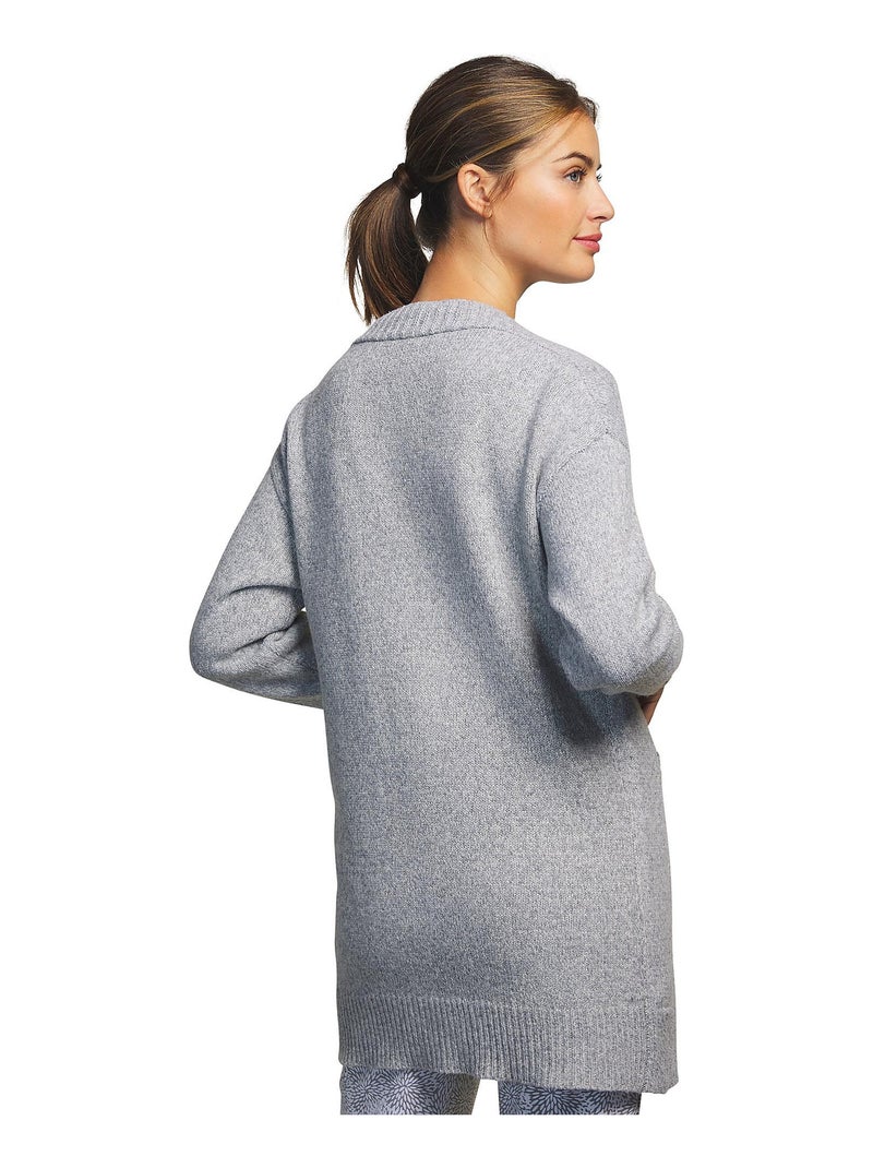 Veste cardigan Complementos Petalos Gris - Kiabi