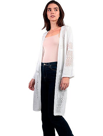 Veste cardigan Crochet