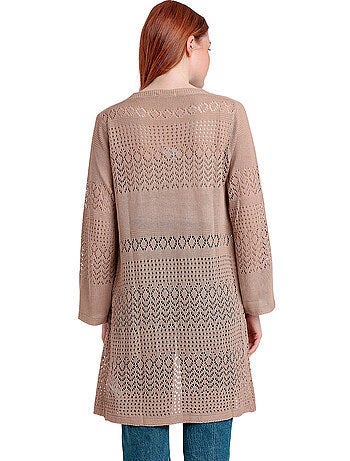 Veste cardigan Crochet