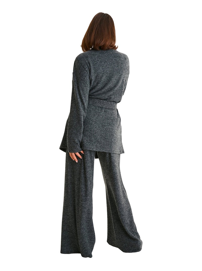 Veste cardigan manches longues ROSIE Gris - Kiabi