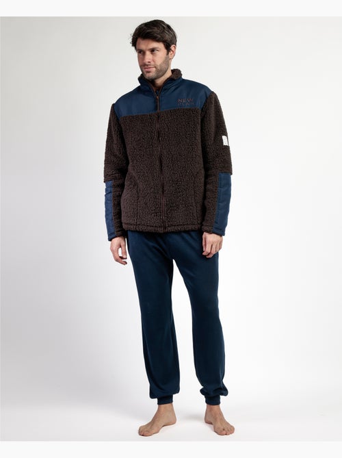 Veste chaude à manches longues pour homme NEW PLAN Amber - Kiabi Veste chaude à manches longues pour homme NEW PLAN Amber - Kiabi
