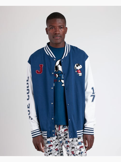 Veste chaude à manches longues Snoopy Cool pour homme PEANUTS - Kiabi Veste chaude à manches longues Snoopy Cool pour homme PEANUTS - Kiabi