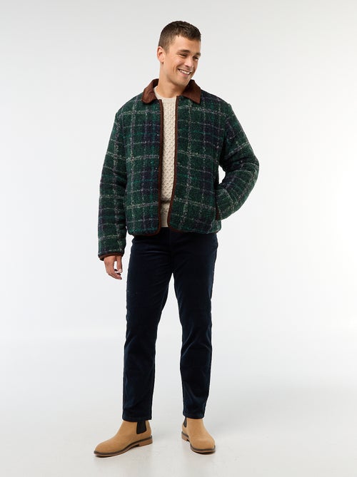 Veste chaude réversible - Kiabi