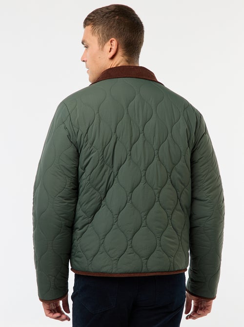 Veste chaude réversible - Kiabi