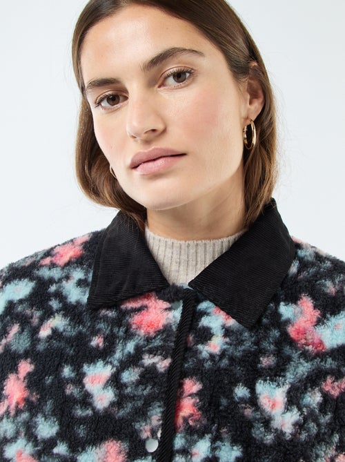 Veste chaude réversible - Kiabi