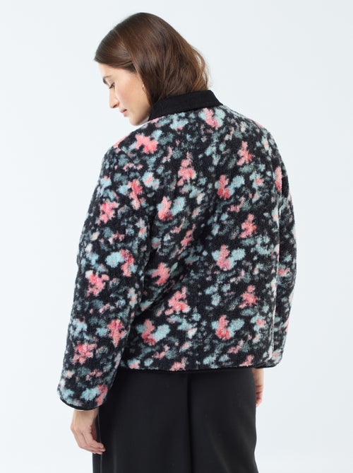 Veste chaude réversible - Kiabi