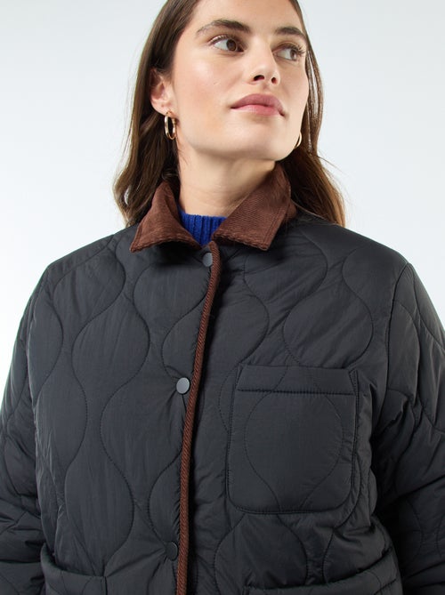 Veste chaude réversible - Kiabi