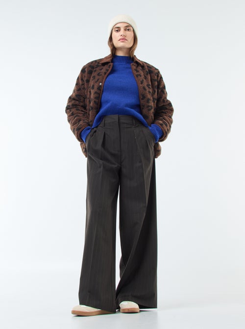 Veste chaude réversible - Kiabi