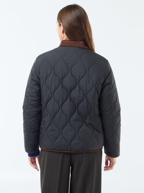 Veste chaude réversible - Kiabi