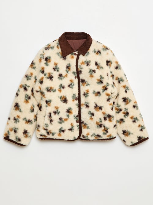 Veste chaude style workwear réversible - Kiabi