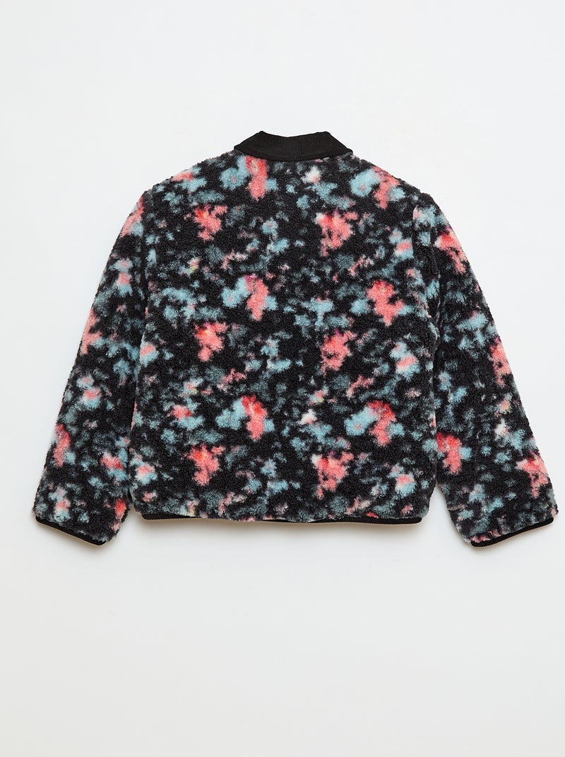 Veste chaude style workwear réversible Bleu - Kiabi