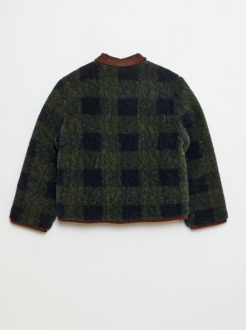 Veste chaude style workwear réversible - Kiabi