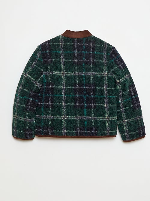 Veste chaude style workwear réversible - Kiabi