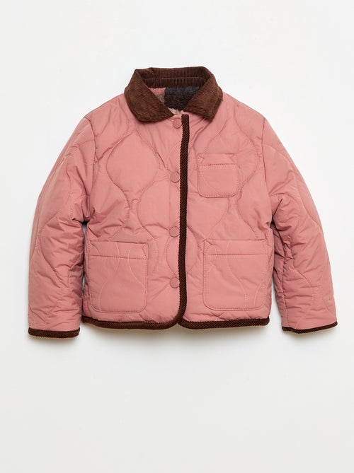 Veste chaude style workwear réversible - Kiabi