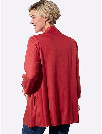 Veste chemisier légère à manches 3/4 avec poches cousues - Taille standard - Witt