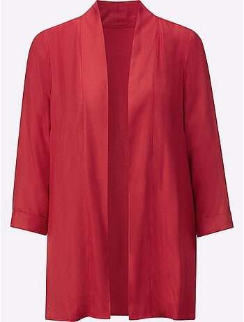 Veste chemisier légère à manches 3/4 avec poches cousues - Taille standard - Witt