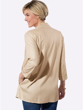 Veste chemisier légère à manches 3/4 avec poches cousues - Taille standard - Witt