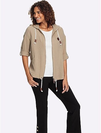 Veste Chemisier Pur Coton - Taille Standard - Witt