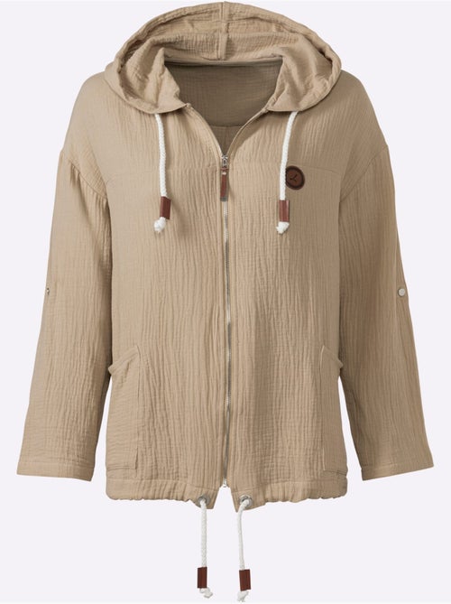 Veste Chemisier Pur Coton - Taille Standard - Witt - Kiabi