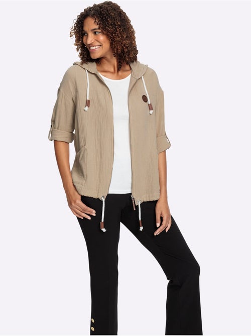 Veste Chemisier Pur Coton - Taille Standard - Witt - Kiabi
