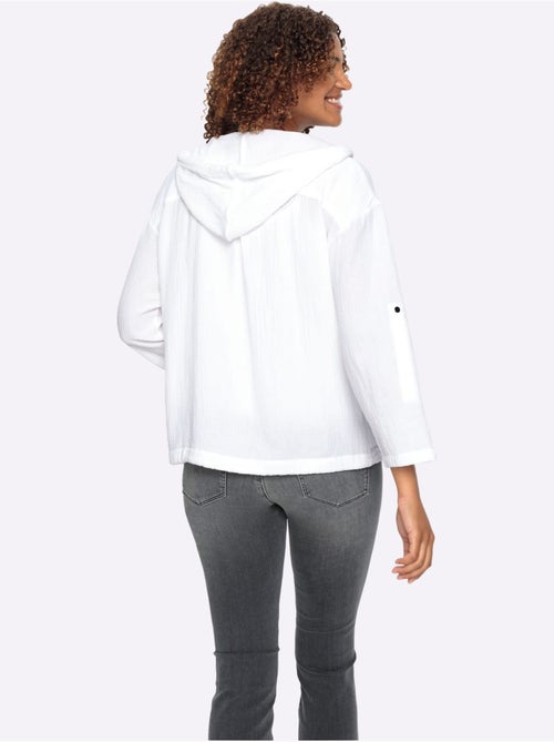 Veste Chemisier Pur Coton - Taille Standard - Witt - Kiabi