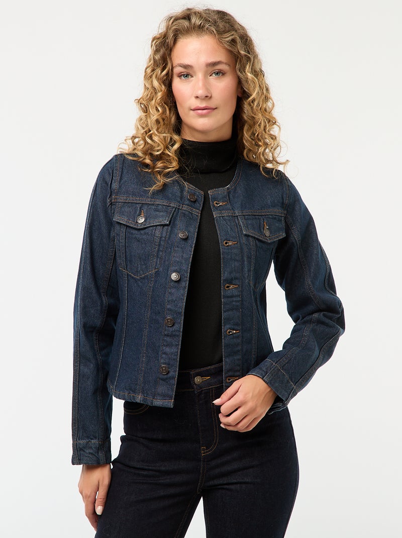 Veste cintrée en denim brut Rince - Kiabi