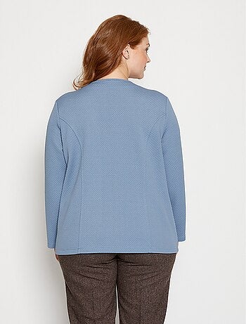 Veste cintrée sans col - Afibel