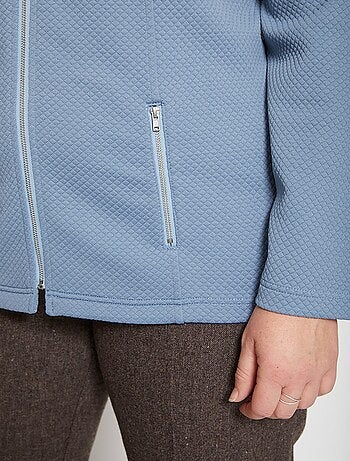 Veste cintrée sans col