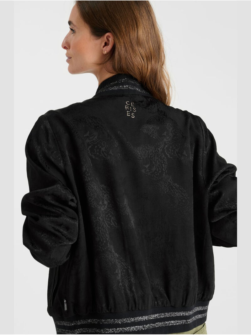 Veste clavel 'le temps des cerises' Noir - Kiabi