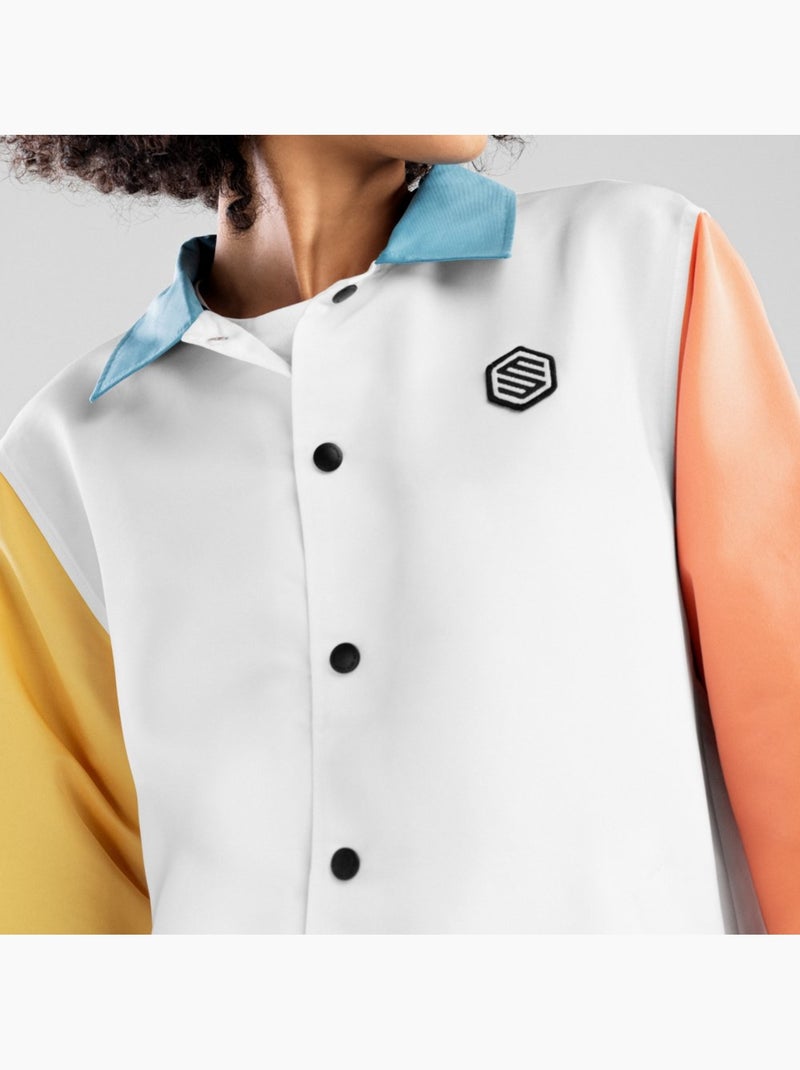 Veste coach femme lifestyle femme mentawai-w Blanc - Kiabi