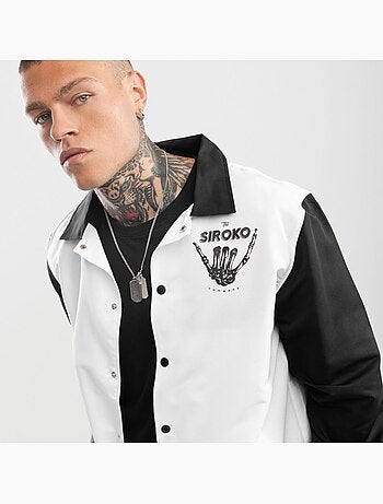 Veste coach homme lifestyle homme big island
