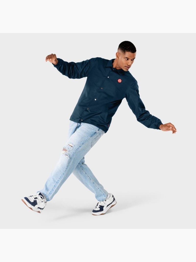 Veste coach homme lifestyle homme maldives Bleu marine - Kiabi