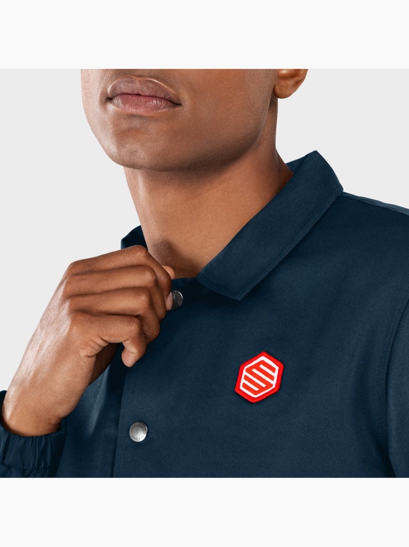 Veste coach homme lifestyle homme maldives Bleu marine - Kiabi