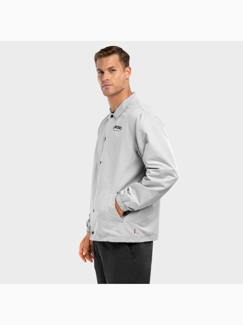 Veste coach homme lifestyle homme north shore Blanc Gris - Kiabi