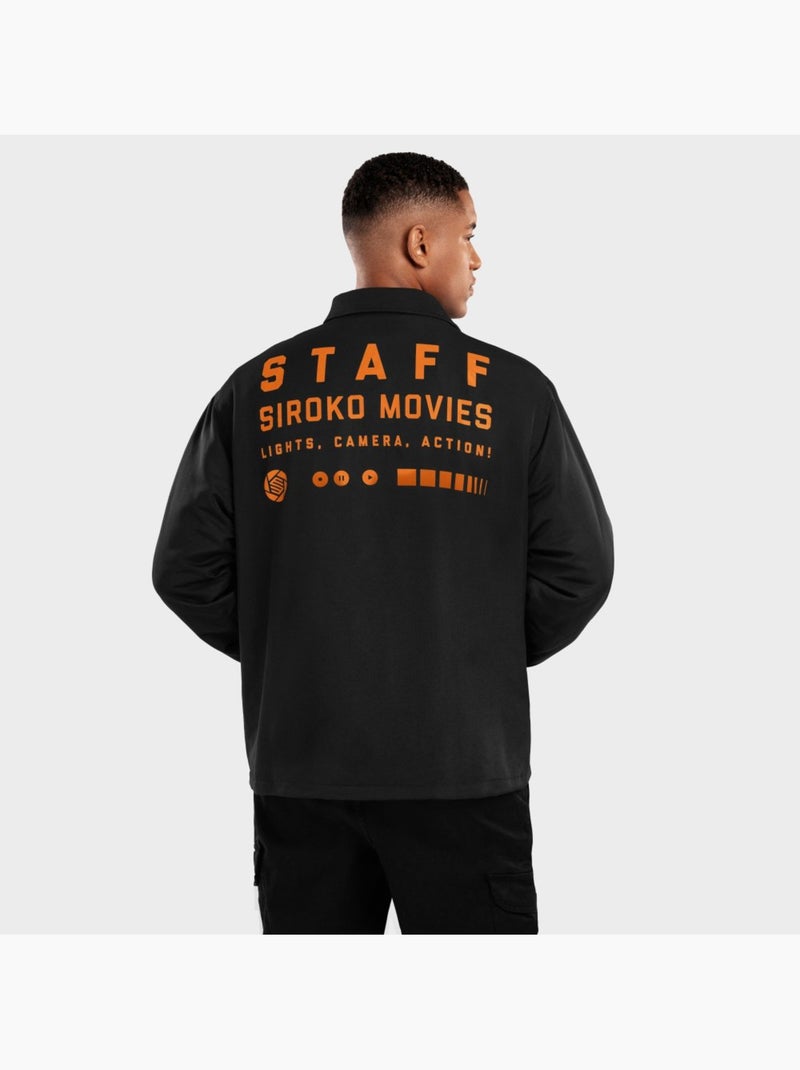 Veste coach homme lifestyle homme siroko movies Noir - Kiabi