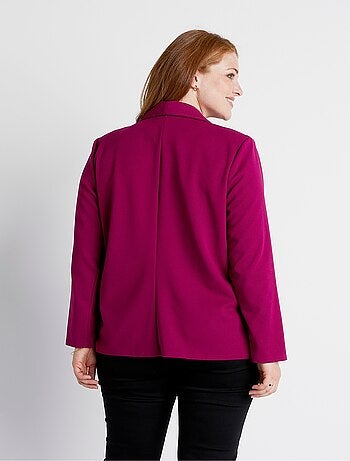 Veste col châle maille fluide - Afibel