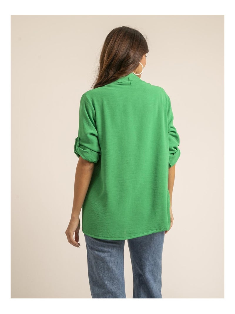 Veste col châle ULIPA Vert - Kiabi