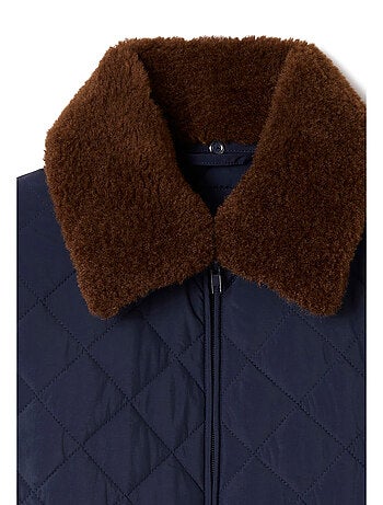 Veste col imitation fourrure amovible - Damart