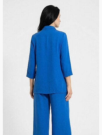 Veste col tailleur manches 3/4 essentiel - afibel