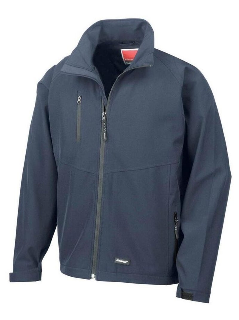 Veste coLà-Haute-vent respirante Result pour homme Bleu marine - Kiabi