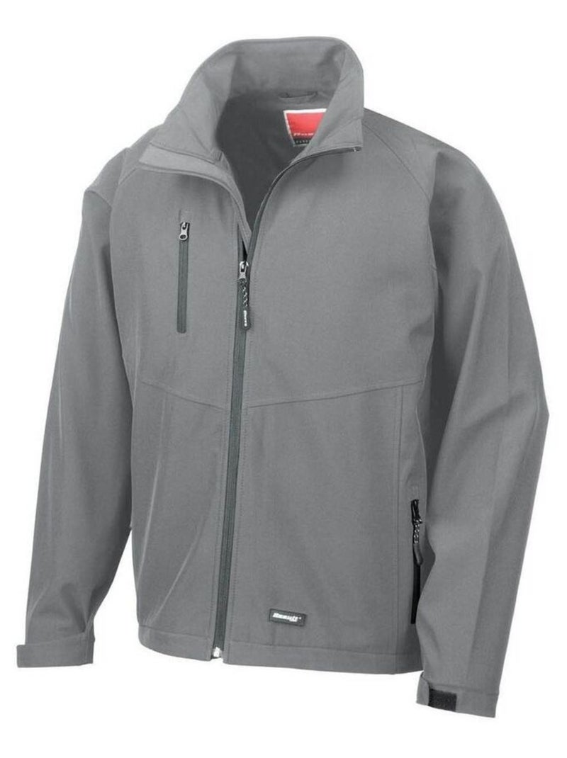 Veste coLà-Haute-vent respirante Result pour homme Gris Argenté - Kiabi