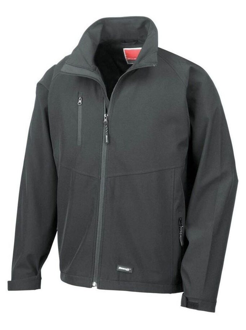 Veste coLà-Haute-vent respirante Result pour homme Noir - Kiabi