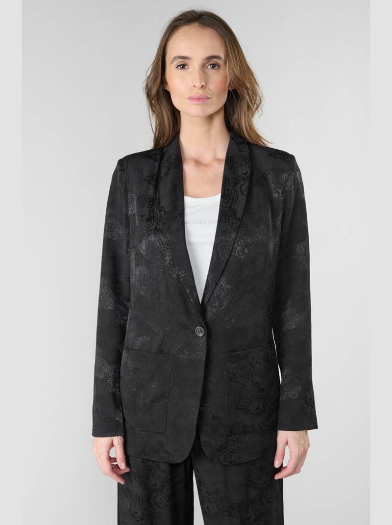 Veste COSMOS 'Le Temps Des Cerises' Noir - Kiabi