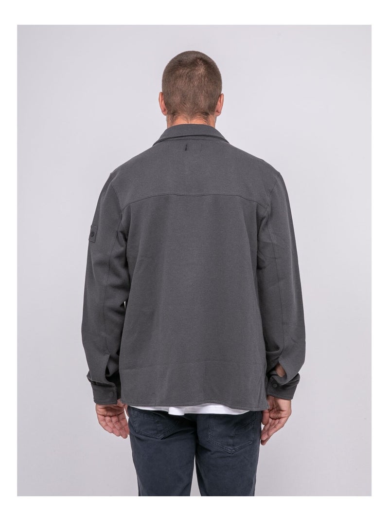 Veste coton zolidol gris anthracite - Kiabi