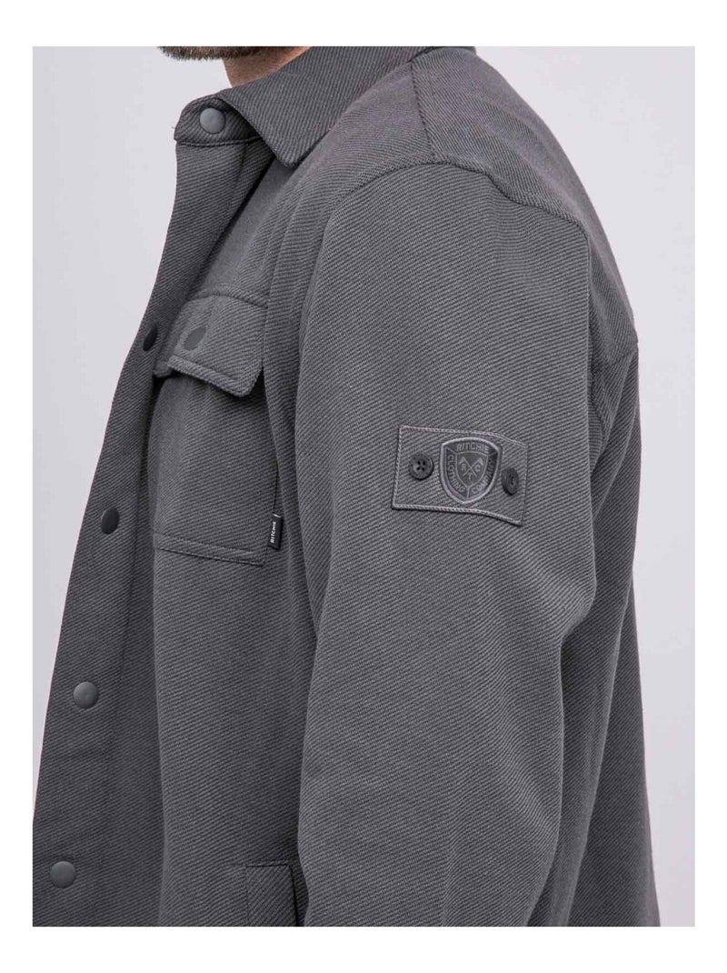 Veste coton zolidol gris anthracite - Kiabi