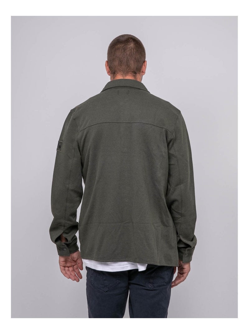 Veste coton zolidol Kaki - Kiabi