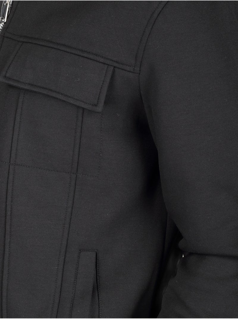 Veste coupe droite - frilivin Noir - Kiabi