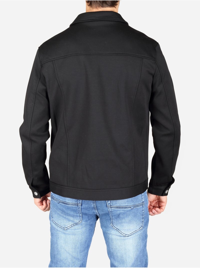 Veste coupe droite - frilivin Noir - Kiabi